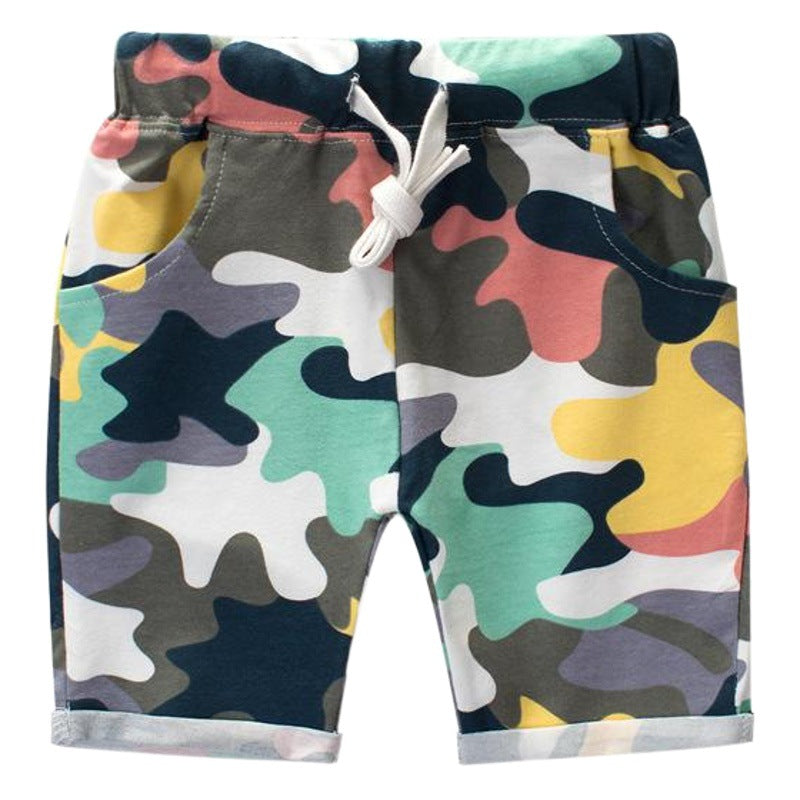 Summer camouflage Short Pants for Boys