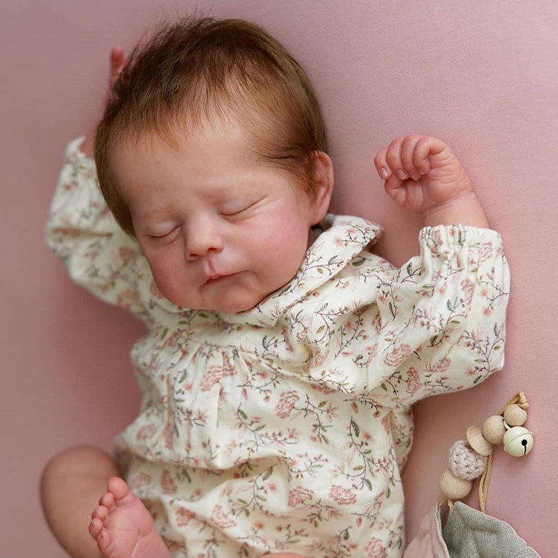 21 Inches Closed Eyes Unpainted Eric Reborn Doll Kit