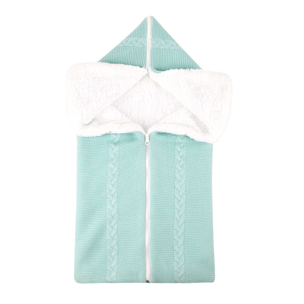 Knit Fleece Sleeping Bag For 17-24 Inches Reborn Dolls