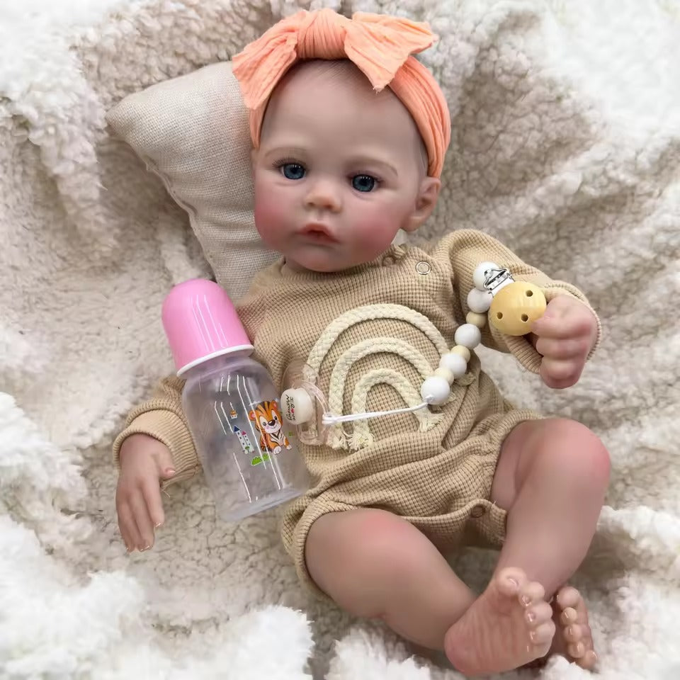 18 Inch Meadow Open Eyes Reborn Baby Girl Avatar
