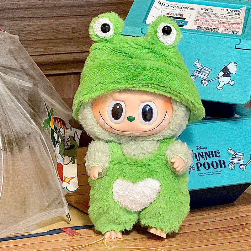 Cute frog generation one or two blind box plush clothes