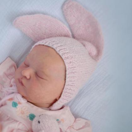 50cm Soft Body Sleeping Laura Reborn Doll In Pink Dress