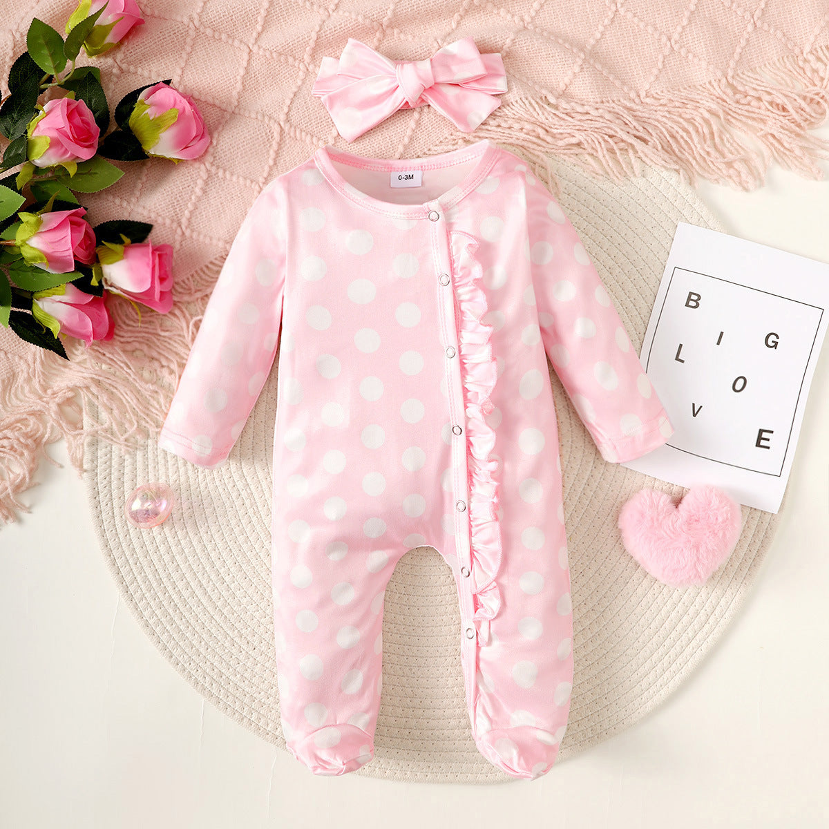 Christmas Jumpsuit Set for 21-24 Inch Reborn Dolls