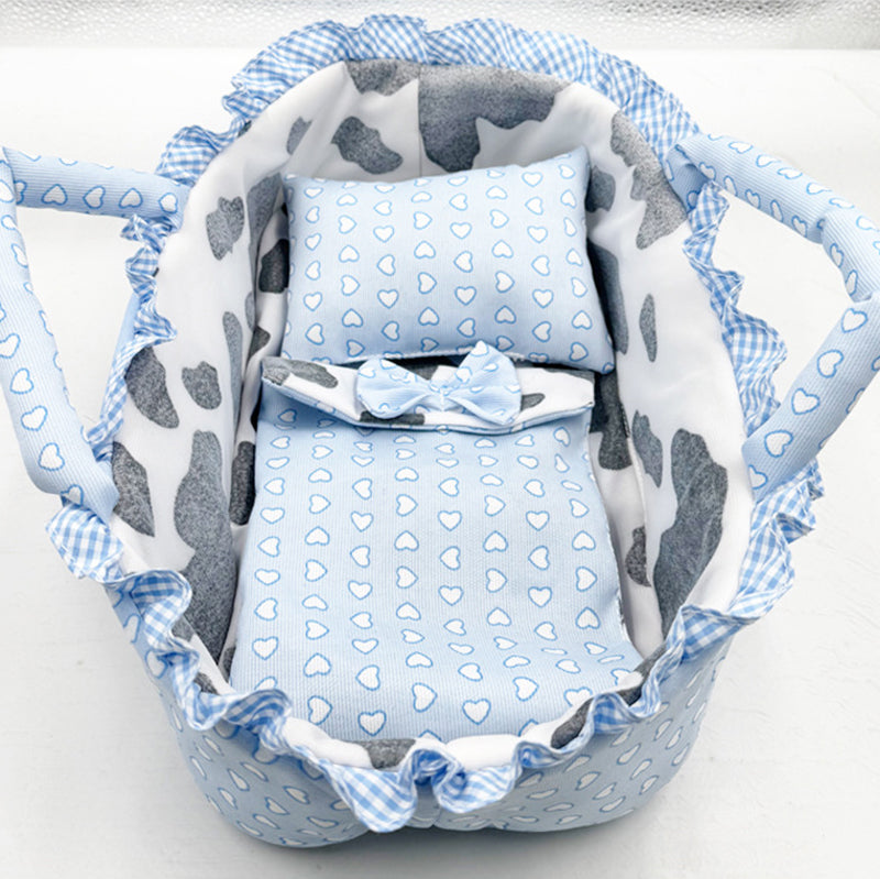 Carton Baby Carrying Basket for 12-14 Inches Dolls