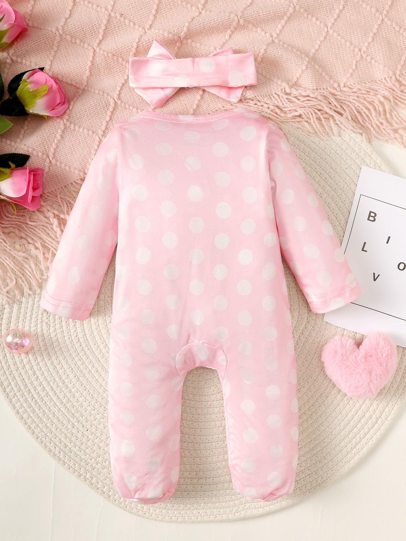 Christmas Jumpsuit Set for 21-24 Inch Reborn Dolls