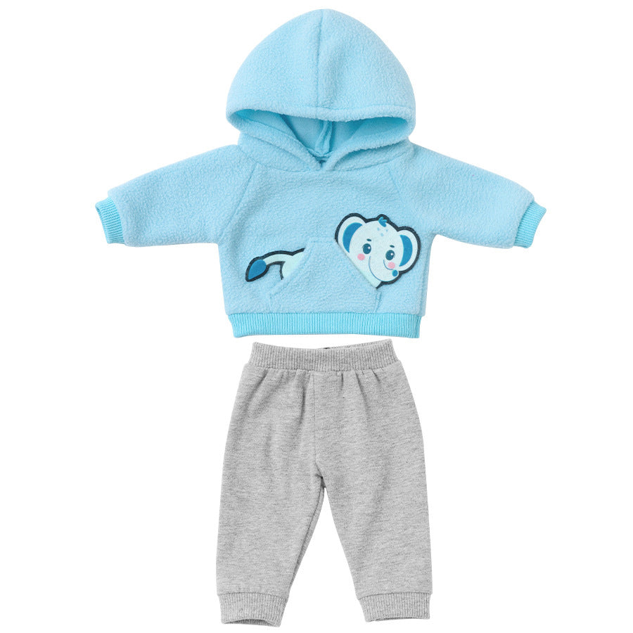 17-18 Inches Cartoon Reborn Doll Clothes(Only Clothes, no doll)