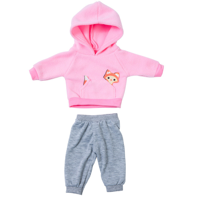 17-18 Inches Cartoon Reborn Doll Clothes(Only Clothes, no doll)