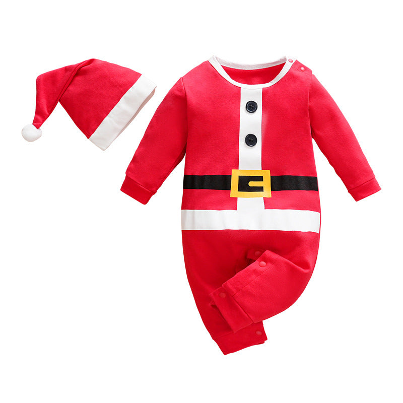 Christmas Santa Claus Onesie for 22-24 Inches Reborn Dolls