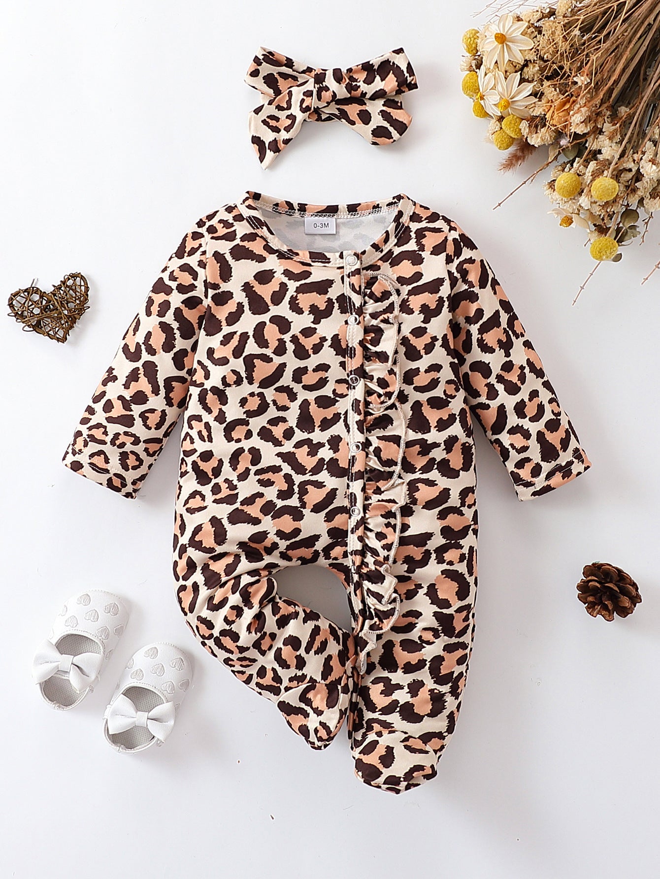 Christmas Jumpsuit Set for 21-24 Inch Reborn Dolls