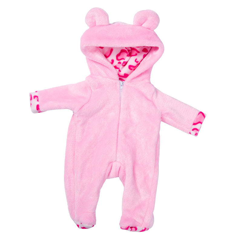 17 Inches Cartoon Animal Reborn Doll Clothes(Only Clothes, no doll)
