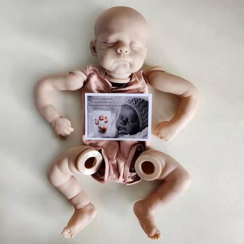 21 Inches Closed Eyes Unpainted Eric Reborn Doll Kit