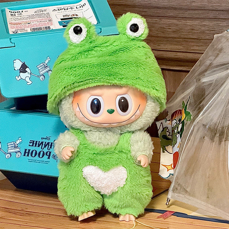 Cute frog generation one or two blind box plush clothes