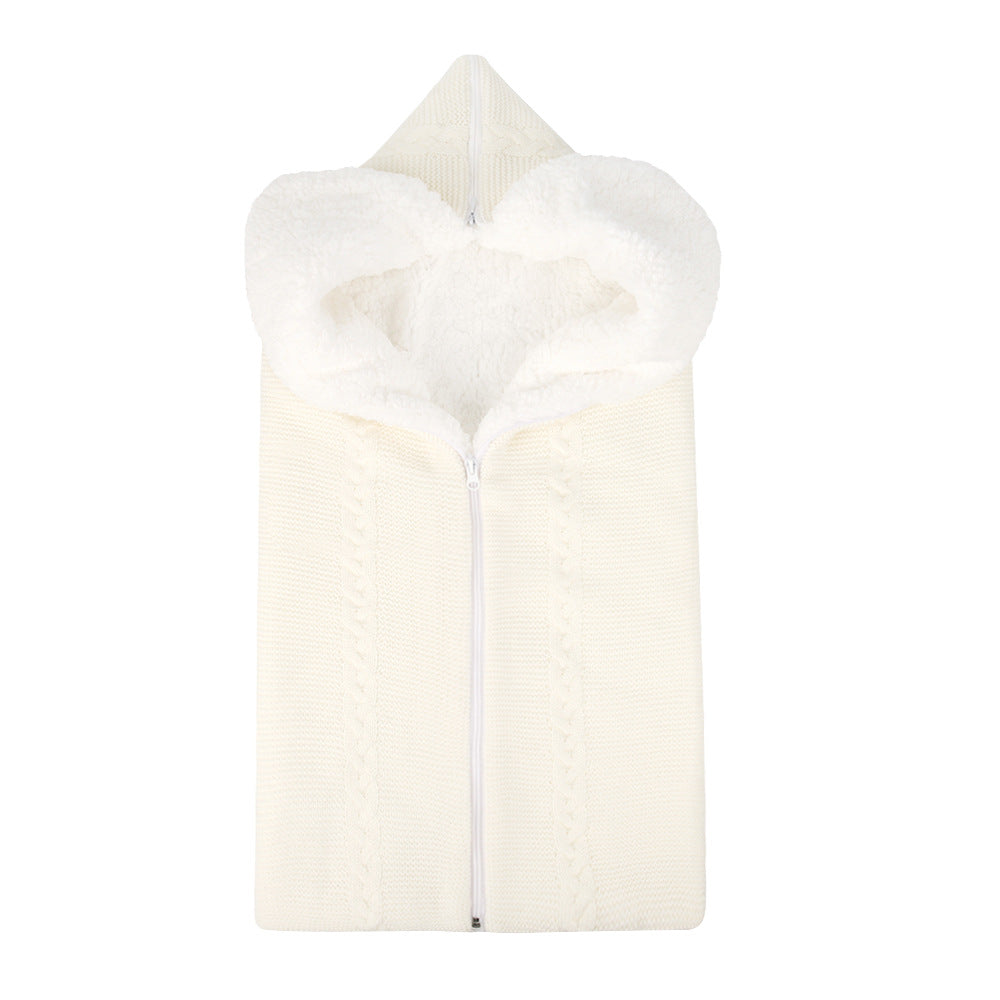 Knit Fleece Sleeping Bag For 17-24 Inches Reborn Dolls
