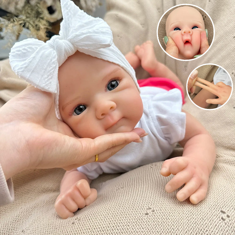 18 Inches Lifelike Full Silicone Bettie Reborn Doll Girl