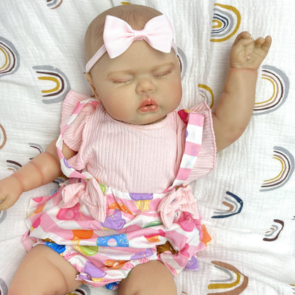 50cm Soft Body Sleeping Pickle Reborn Doll