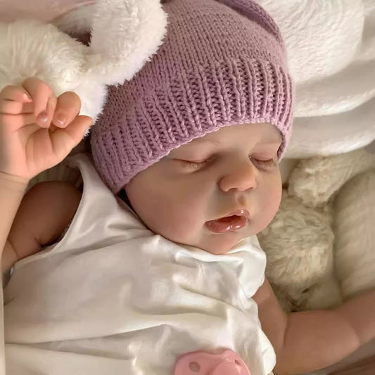22 Inch/55 Cm Susanna Reborn Doll With Closed Eyes-Alexis
