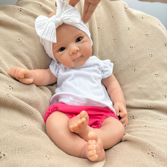 18 Inches Lifelike Full Silicone Bettie Reborn Doll Girl