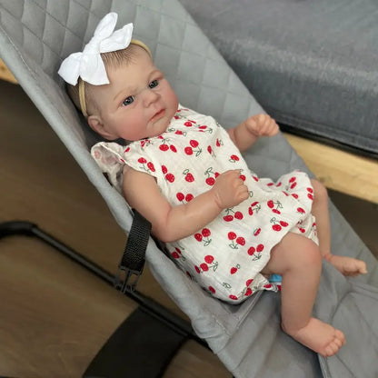 Cherry Open Eyes 19 Inches Reborn Baby Girl-Elijah