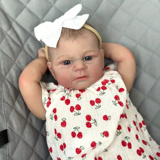 Cherry Open Eyes 19 Inches Reborn Baby Girl-Elijah