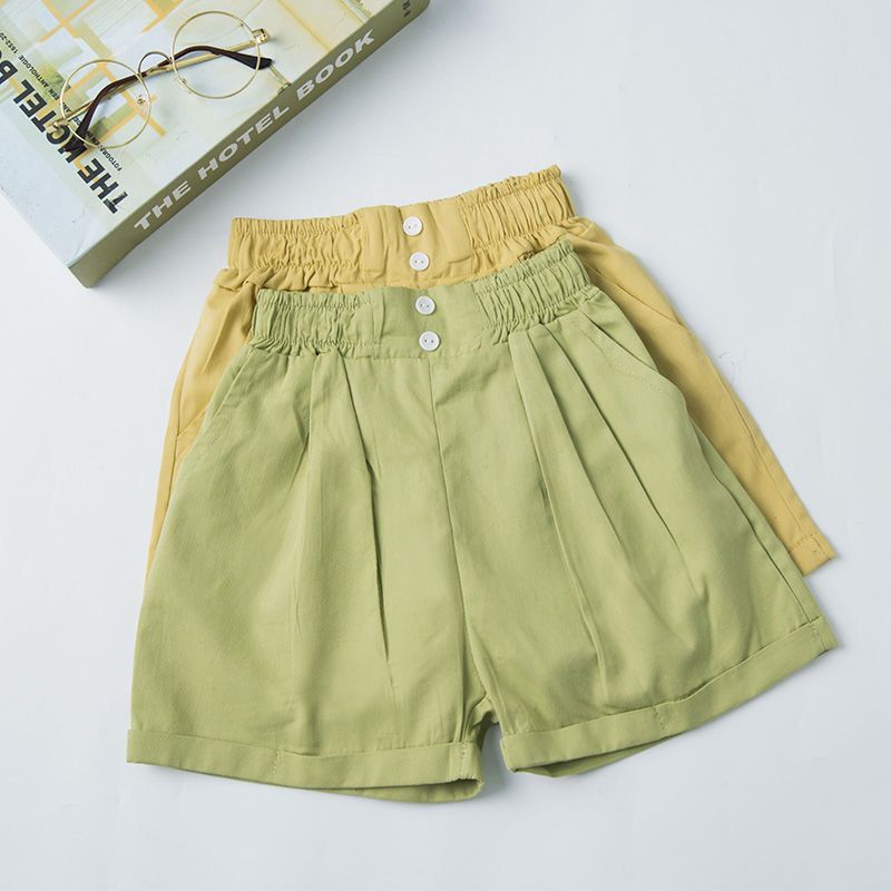 Children's Summer Thin Mid-length Pants