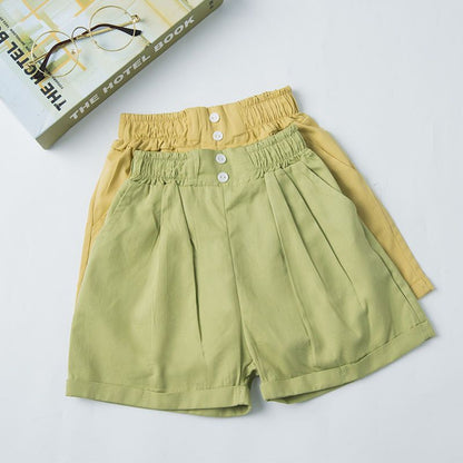Children's Summer Thin Mid-length Pants