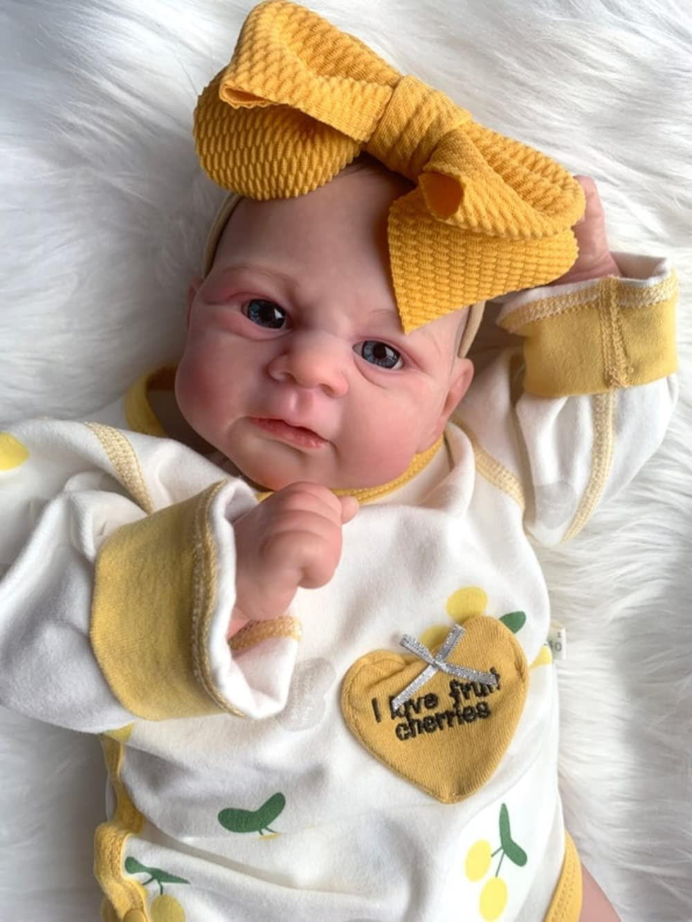 19 Inches Realistic Soft Body Open Eyes Reborn Doll Twin Sisters-Elijah