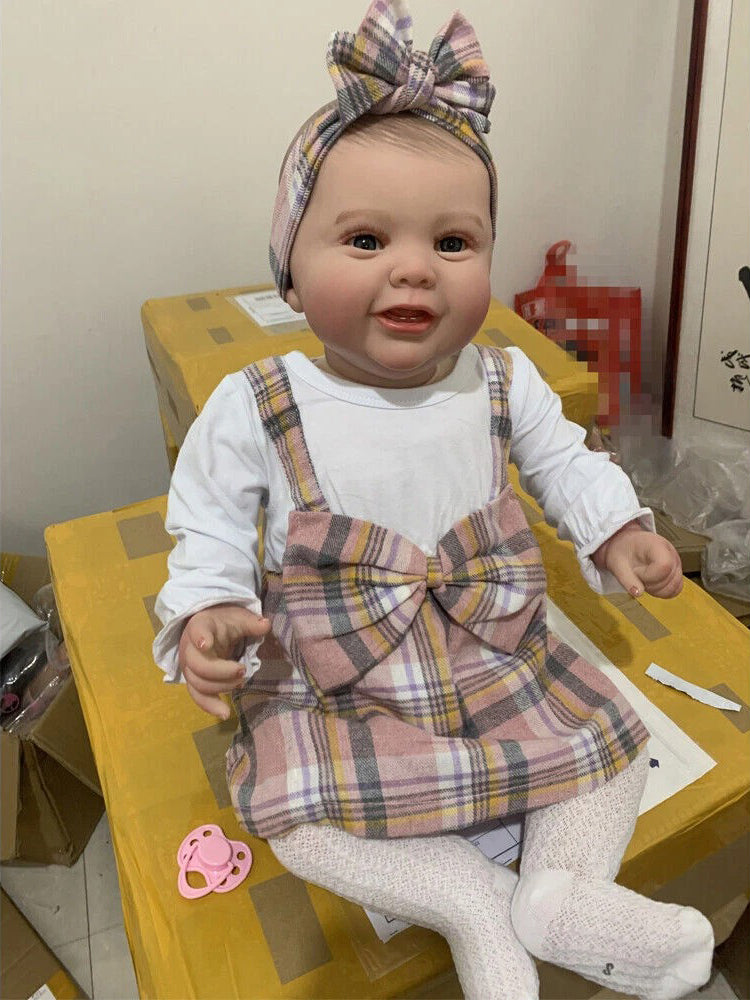 60cm Myron Softy Body Open Eyes Reborn Doll - Kodi