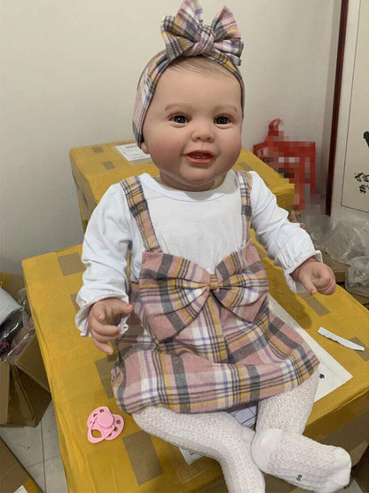 60cm Myron Softy Body Open Eyes Reborn Doll - Kodi