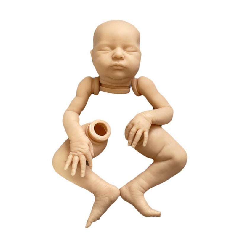 20 Inches Closed Eyes Unfinished Doll Kit Reborn Laura