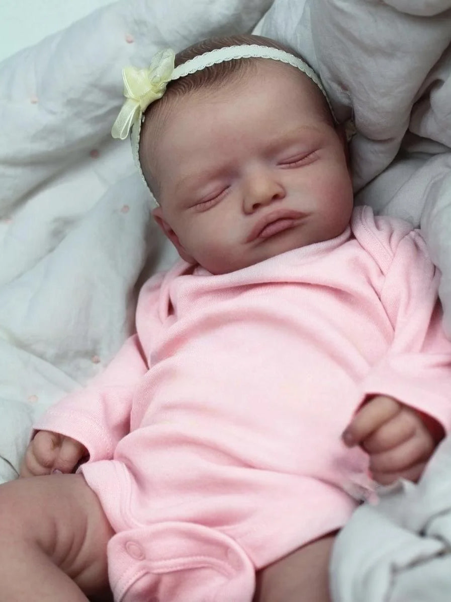 20 Inches Sweet Rosalie Reborn Dolls Girl In Pink Clothes