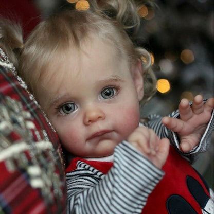 23 Inches Sweet Rita Open Eyes Reborn Doll- Maggie Series