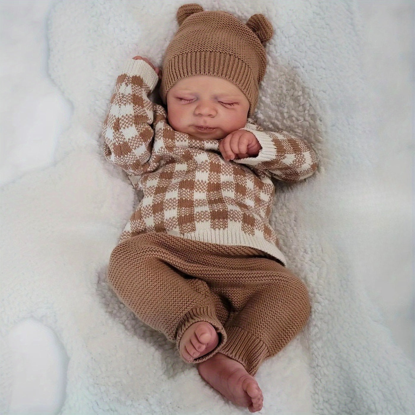 48cm Soft Body Sleeping Reborn Doll Pascale