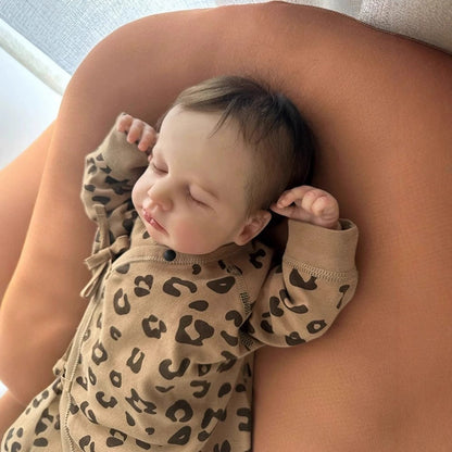 20 Inches Short Hair Closed Eyes Reborn Doll Boy/Girl-Loulou