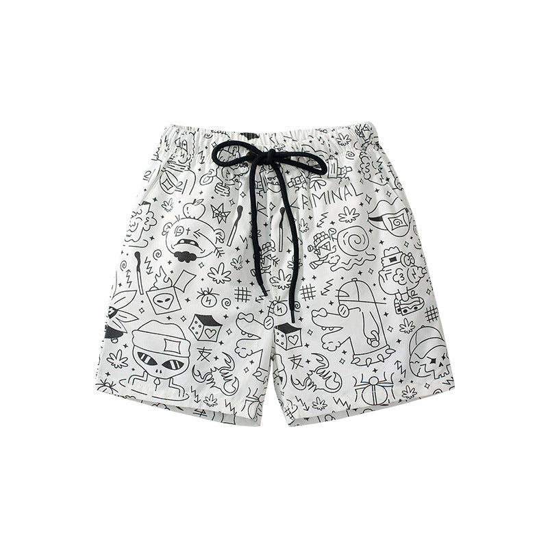 summer sports casual trendy children's pants