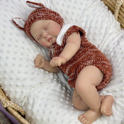 20 Inches 3D Skin Soft Body Sleeping Reborn Doll- Peaches