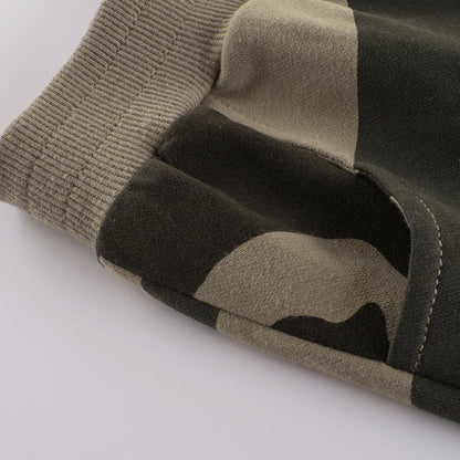 Causale camouflage short pants for boys