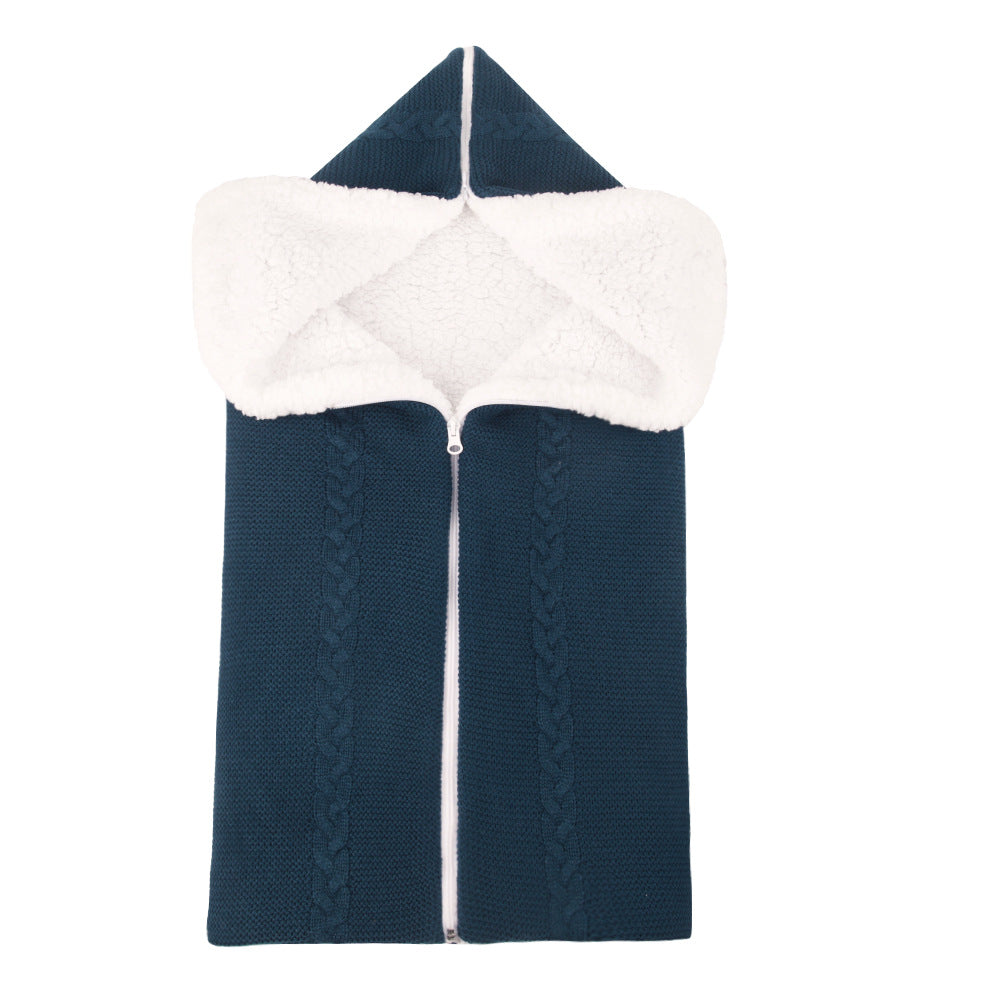 Knit Fleece Sleeping Bag For 17-24 Inches Reborn Dolls