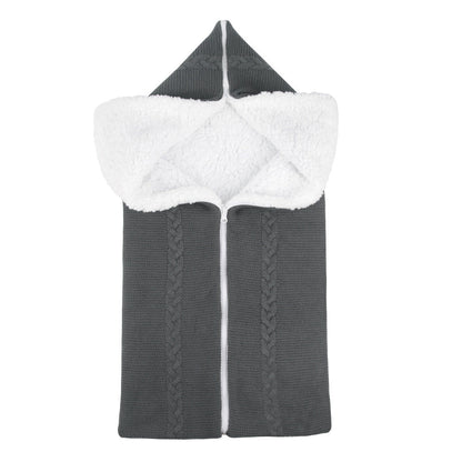 Knit Fleece Sleeping Bag For 17-24 Inches Reborn Dolls