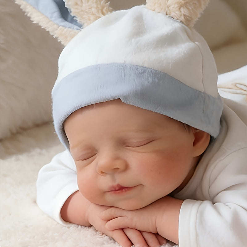 48cm Lifelike Hand-painted Closed Eyes Reborn Newborn Baby Doll Pascale