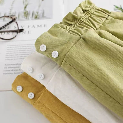 Children's Summer Thin Mid-length Pants