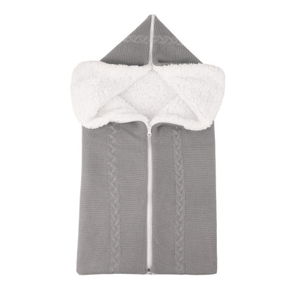 Knit Fleece Sleeping Bag For 17-24 Inches Reborn Dolls