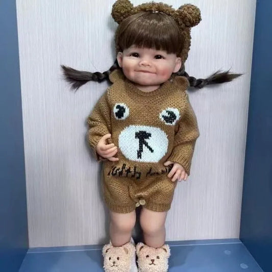 22 Inches Long Hair Reborn Doll Girl- Raya