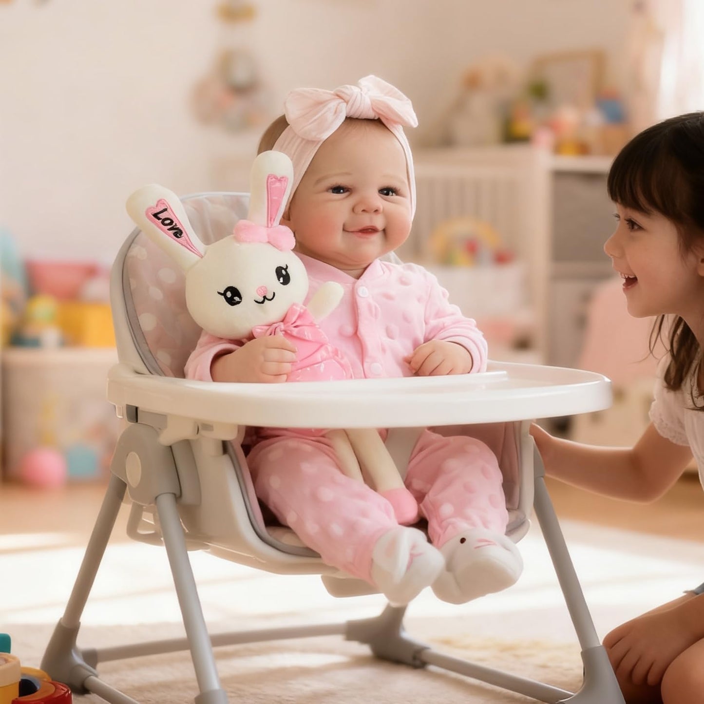 19 inches Open Eyes Soft Body Reborn Dolls -Vivienne