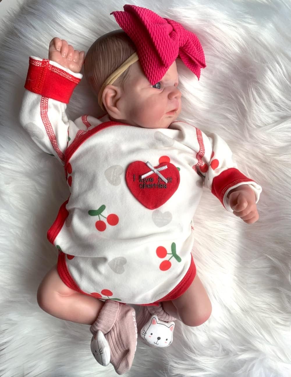 19 Inches Realistic Soft Body Open Eyes Reborn Doll Twin Sisters-Elijah