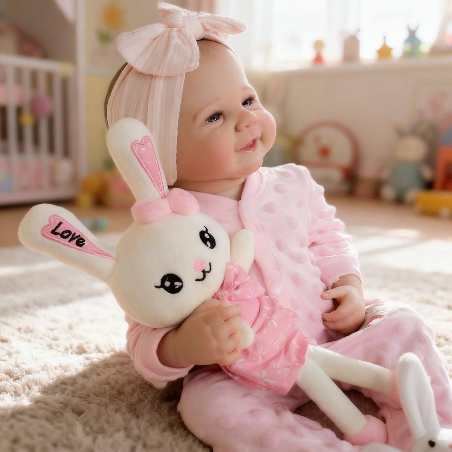 19 inches Open Eyes Soft Body Reborn Dolls -Vivienne