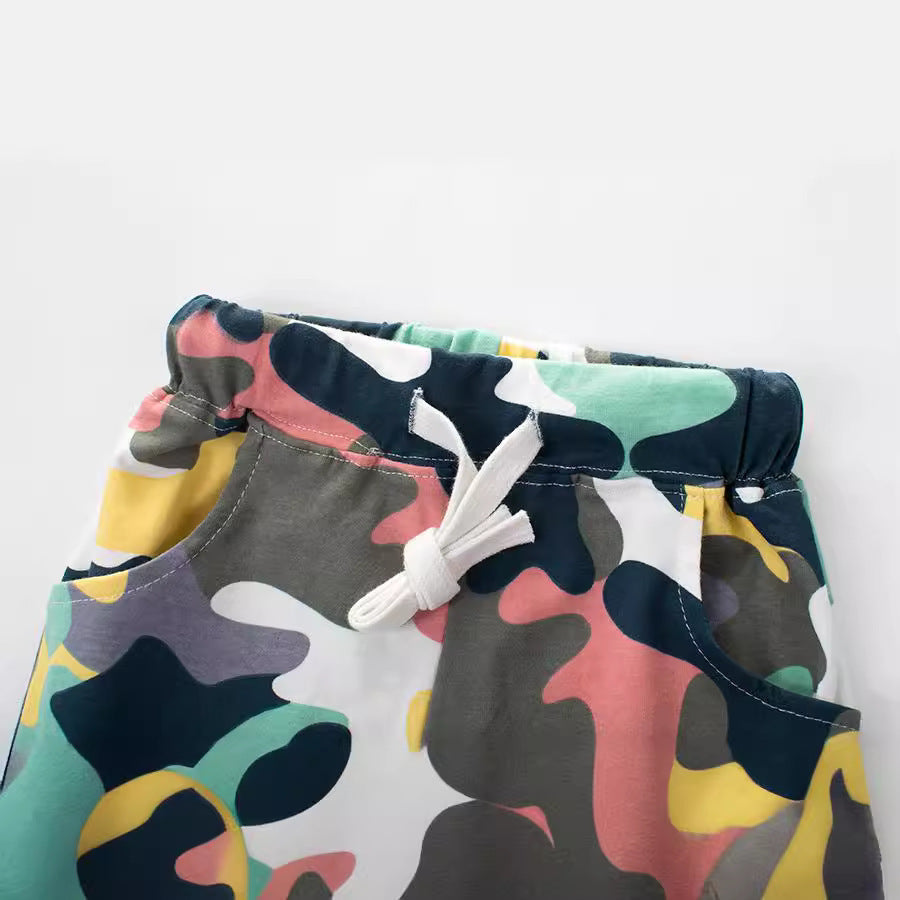 Summer camouflage Short Pants for Boys