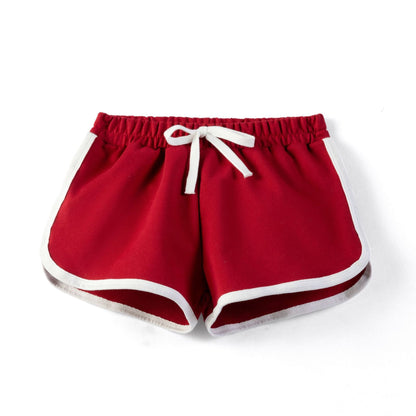 Cotton Fitness Sportswear Drawstring Beach Pants
