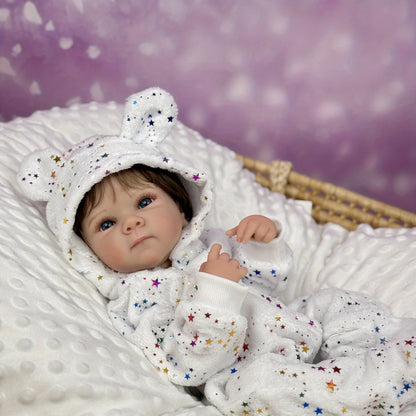 45cm Lifelike Vinyl Body Short Hair Bettie Reborn Baby Girl