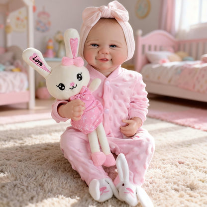 19 inches Open Eyes Soft Body Reborn Dolls -Vivienne