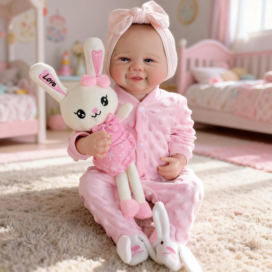 19 inches Open Eyes Soft Body Reborn Dolls -Vivienne